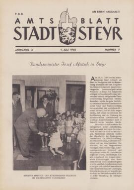 Amtsblatt Jg. 3/Nr. 7: Juli 1960