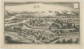 Enns, Kupferstich aus Merian (1647)