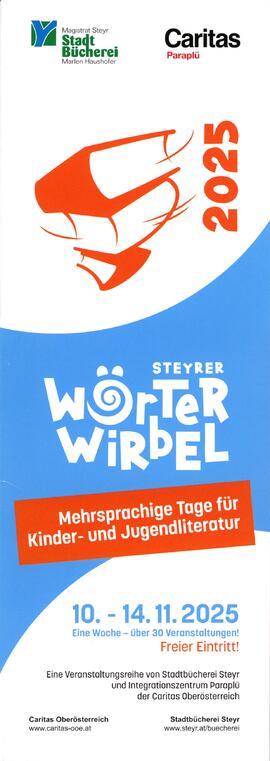 Programm Steyrer W&ouml;rterwirbel (2025)