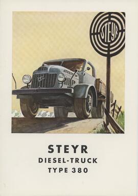 Broschüre (Englisch): Steyr Diesel-Truck Type 380
