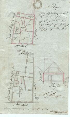 Gleinker Gasse 7: Aufstockung Hueber (1833)
