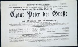 Czaar Peter der Große (30.3.1848)