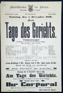 Am Tage des Gerichts (5.12.1896)