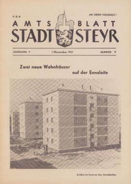 Amtsblatt Jg. 4/Nr. 11: November 1961