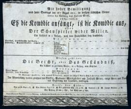 Eh die Komödie anfängt, ist die Komödie aus (18.8.1811)