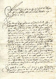 Kammergräfliche Confirmation des H. Mathias Schoiber Obervorgehers (22.4.1699)