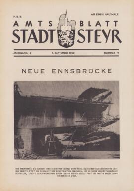 Amtsblatt Jg. 3/Nr. 9: September 1960