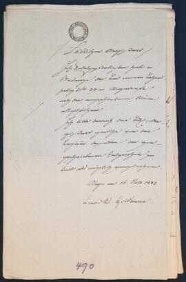 Holderer Benedikt, Wiederaufbau seines abgebrannten Hauses (1833)