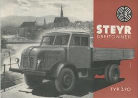 Infoblatt (Englisch): Steyr Dreitonner Typ 370