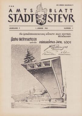 Amtsblatt Jg. 4/Nr. 1: Jänner 1961