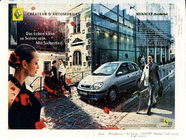 Renault-Werbung vor dem Messererhaus (2001)