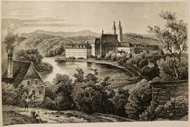 Repro: &quot;Das Stift Garsten bey Steyer&quot; (1842)