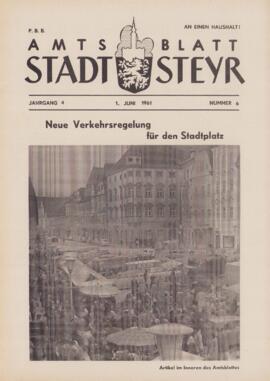 Amtsblatt Jg. 4/Nr. 6: Juni 1961