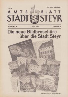 Amtsblatt Jg. 4/Nr. 5: Mai 1961