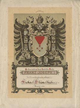 Franz-Joseph-Ordensdiplom (o. J.)