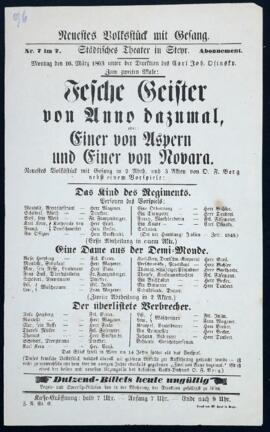 Fesche Geister (16.3.1863)