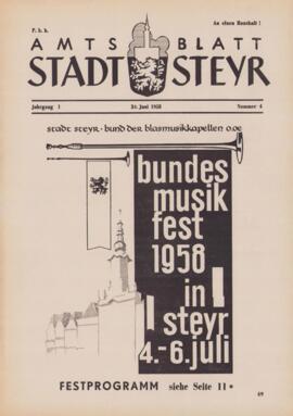 Amtsblatt Jg. 1/Nr. 4: April 1958