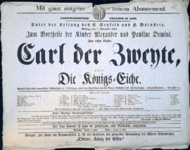 Carl der Zweyte, oder: Die Königs-Eiche (Linz, 3.11.1834)