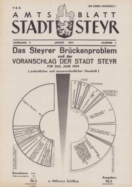 Amtsblatt Jg. 2/Nr. 1: Jänner 1959