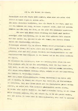 Die bauliche Entwicklung der Stadt Steyr III: Die Stadt