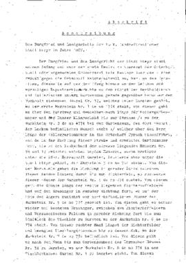 Abschrift der Beschreibung des Burgfrieds und Landgerichts der Stadt Steyr (1807)