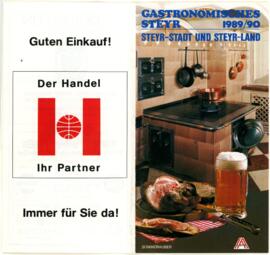 Gastronomisches Steyr: Steyr-Stadt und Steyr-Land (1989/1990)