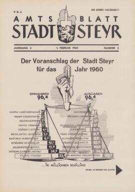 Amtsblatt Jg. 3/Nr. 2: Februar 1960