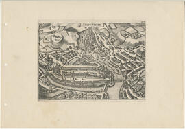 Repro: Kupferstich von "Statt Steyer" (1674)