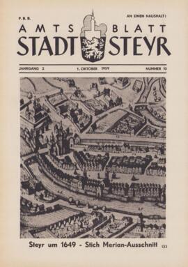 Amtsblatt Jg. 2/Nr. 10: Oktober 1959
