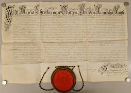 Königin Maria Theresia bestätigt der Stadt Steyr alle Freiheiten u. Rechte (Wien, 23.8.1731)