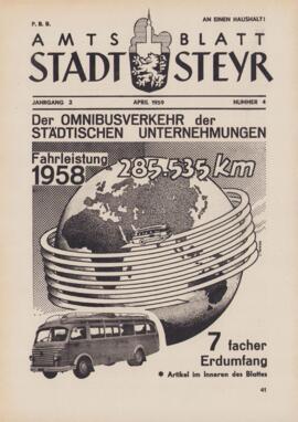 Amtsblatt Jg. 2/Nr. 4: April 1959