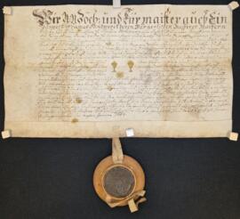 Zeichenbrief für Michael Nöstler (1760)