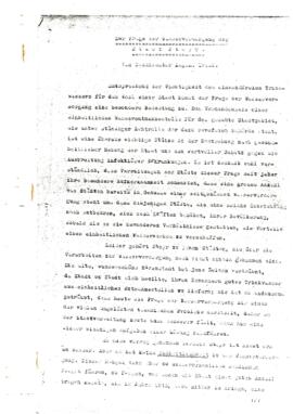 Treml, H.: Zur Frage der Wasserversorgung der Stadt Steyr (nach 1927)