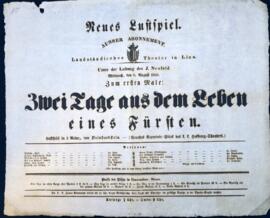 Zwei Tage aus dem Leben eines Fürsten (Linz, 6.8.1845)
