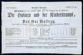 Die Husaren und der Kinderstrumpf (14.10.1846)