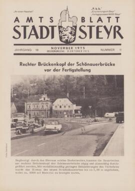 Amtsblatt Jg. 18/Nr. 11: November 1975