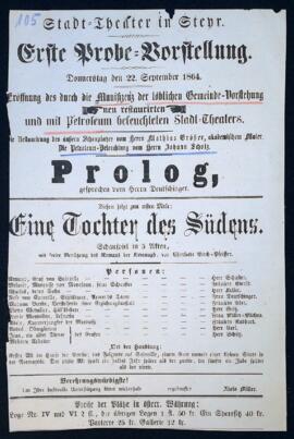 Prolog (22.9.1864)