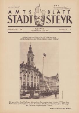 Amtsblatt Jg. 16/Nr. 7: Juli 1973