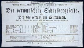 Der verwunschene Schneidergeselle (24.10.1841)