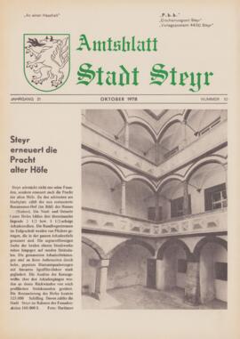 Amtsblatt Jg. 21/Nr. 10: Oktober 1978