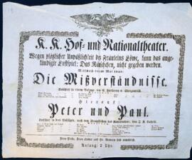 Die Mißverständnisse (Wien, 10.5.1848)