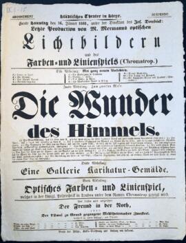 Die Wunder des Himmels (16.1.1848)