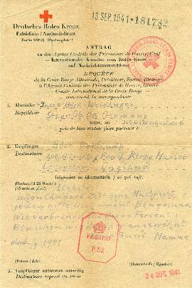 Julie an Gertrude (6.9.1941)
