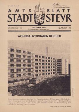 Amtsblatt Jg. 15/Nr. 12: Dezember 1972
