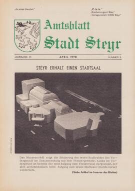 Amtsblatt Jg. 21/Nr. 4: April 1978