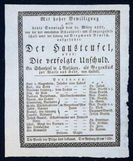 Der Hausteufel (11.3.1827)