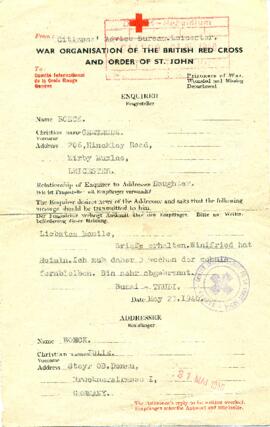 Gertrude an Julie (23.5.1940)