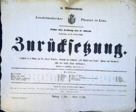 Zurücksetzung (Linz, 11.10.1849)