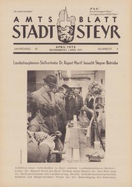 Amtsblatt Jg. 18/Nr. 4: April 1975