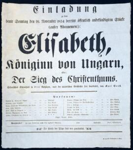 Elisabeth, Königinn von Ungarn (26.11.1854)